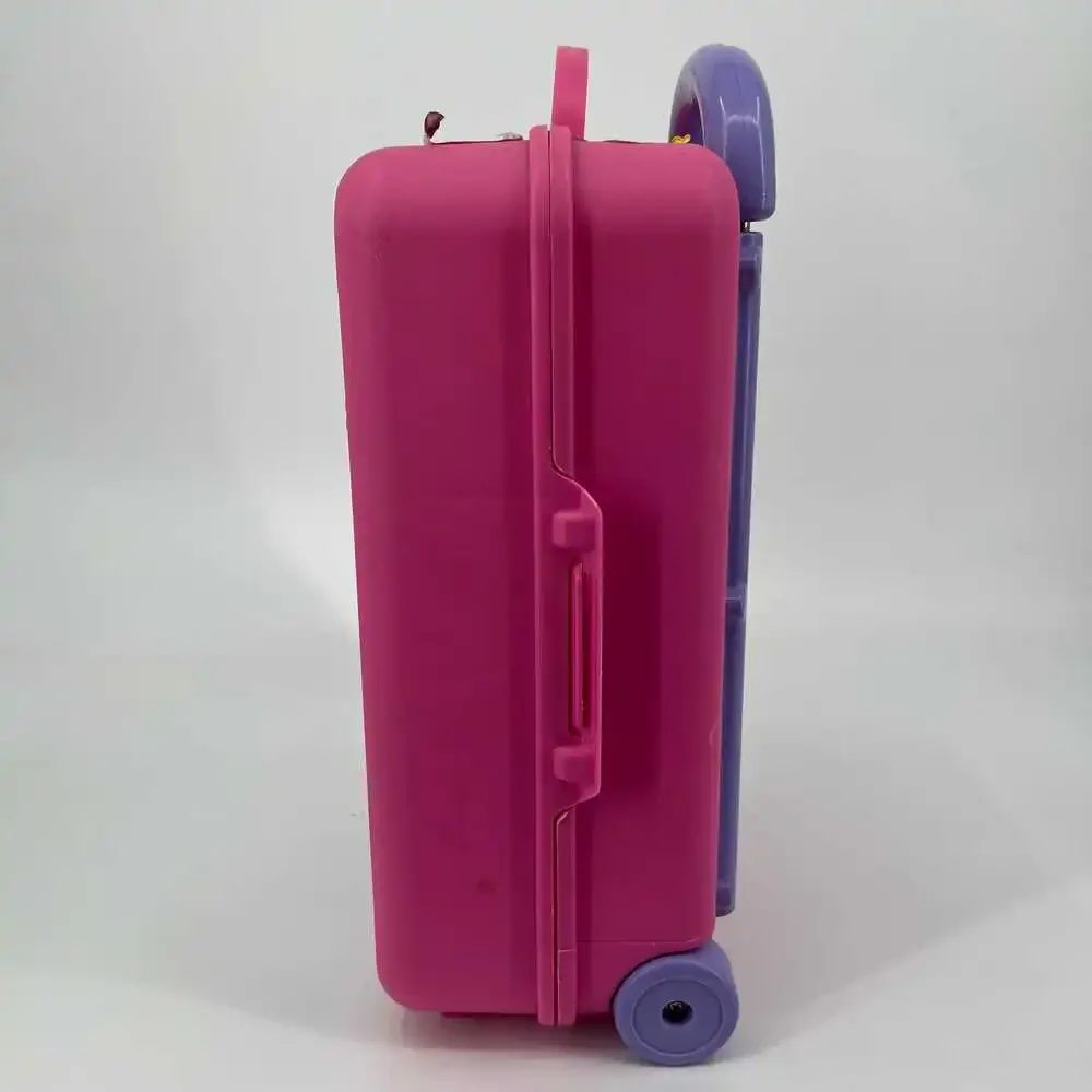 Vintage Mattel 2001 Pink/Purple Barbie Take a Long Doll Trunk